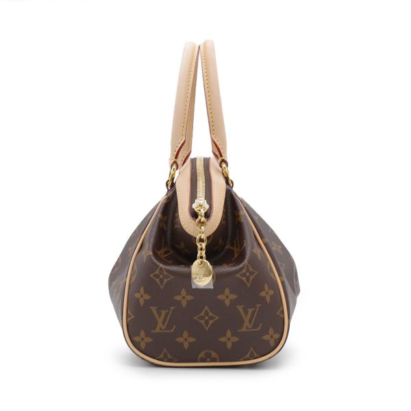 3 Louis Vuitton Tivoli PM Handbag Monogram Brown