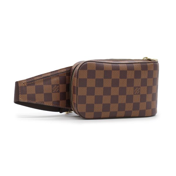 3 Louis Vuitton Jeronimos Body Bag Waist Bag Damier Brown