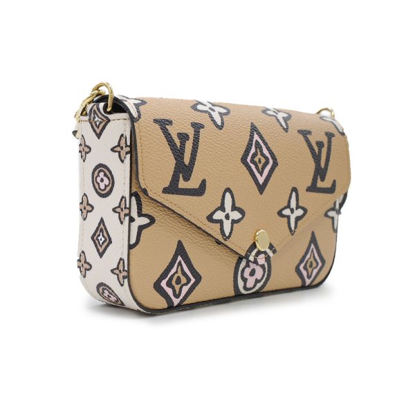 3 Louis Vuitton Wild At Heart Multi Pochette Felicie Shoulder Bag