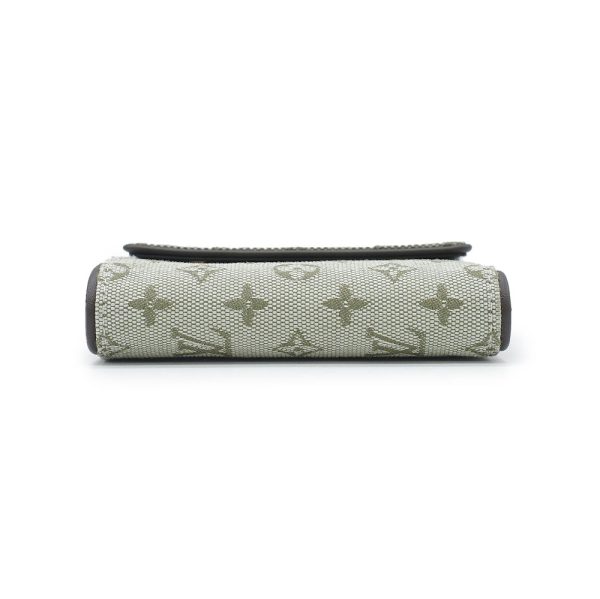 3 Louis Vuitton Portovier Cult Credit Monet Wallet Monogram Khaki