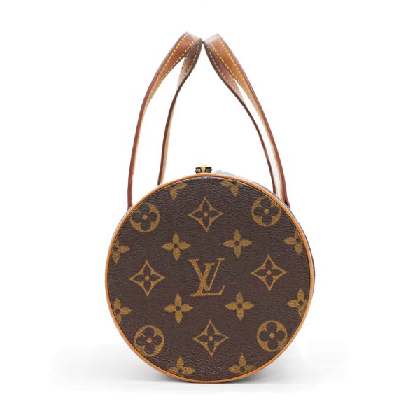 3 Louis Vuitton Monogram Papillon 26 Handbag Brown