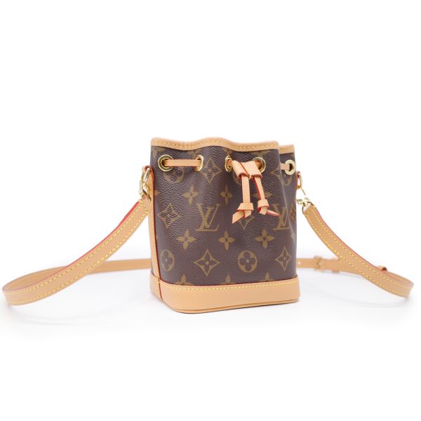 3 Louis Vuitton Nano Noe Shoulder Bag Monogram Mini Bag