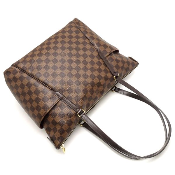 3 Louis Vuitton Damier Totally MM Ebene Tote Bag