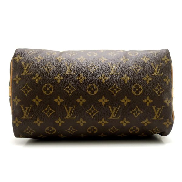 3 Louis Vuitton Monogram Speedy Bandouliere 30 Brown