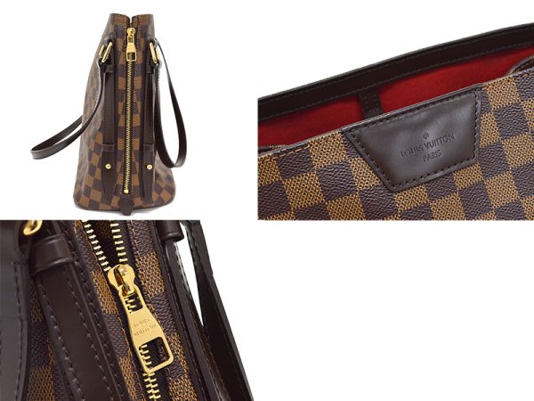 3 Louis Vuitton Cover Liverington Bag Messenger Bag Damier