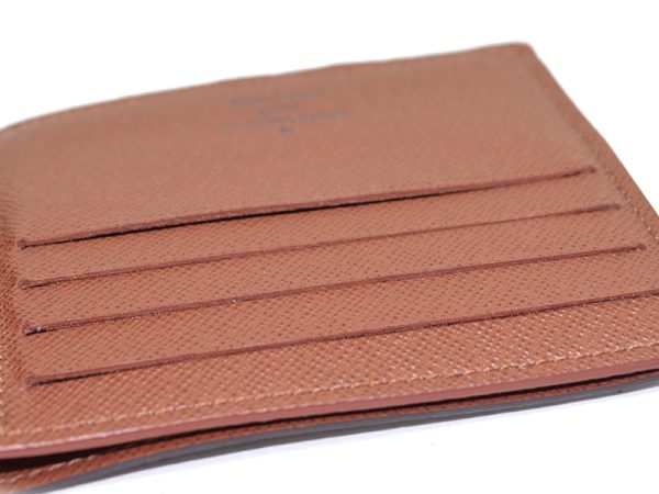 3 Louis Vuitton Portefeuil Marco NM Wallet Brown