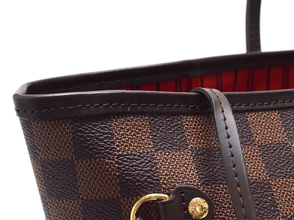 3 Louis Vuitton Neverfull MM Bag Tote Bag Damier Ebene