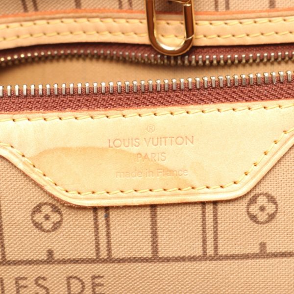 3 Louis Vuitton Neverfull MM Monogram Shoulder Bag Brown