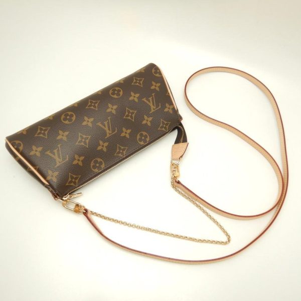 3 Louis Vuitton Monogram Eva Brown 2WAY Bag