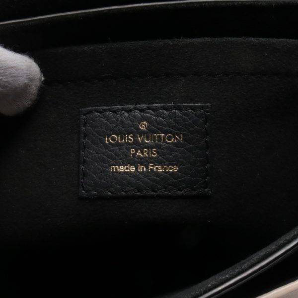 3 Louis Vuitton LockMe Tender Noir Chain Handbag Black