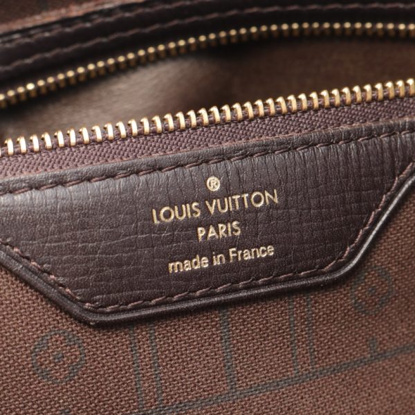 3 Louis Vuitton Neverfull MM Monogram Ideal Fuzan Dark Brown