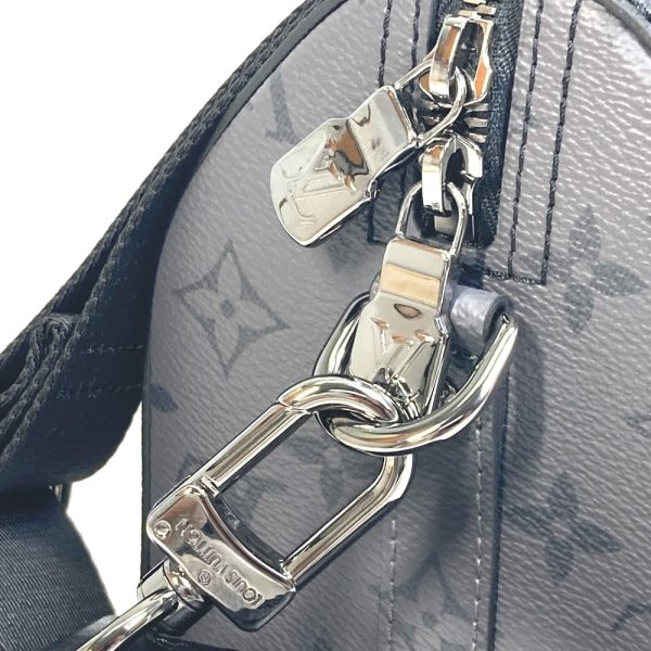 3 Louis Vuitton Monogram Eclipse City Keepall Crossbody Black