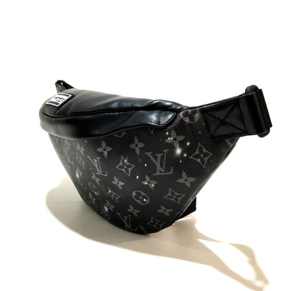 3 Louis Vuitton Monogram Galaxy Discovery Bum Bag Black Silver