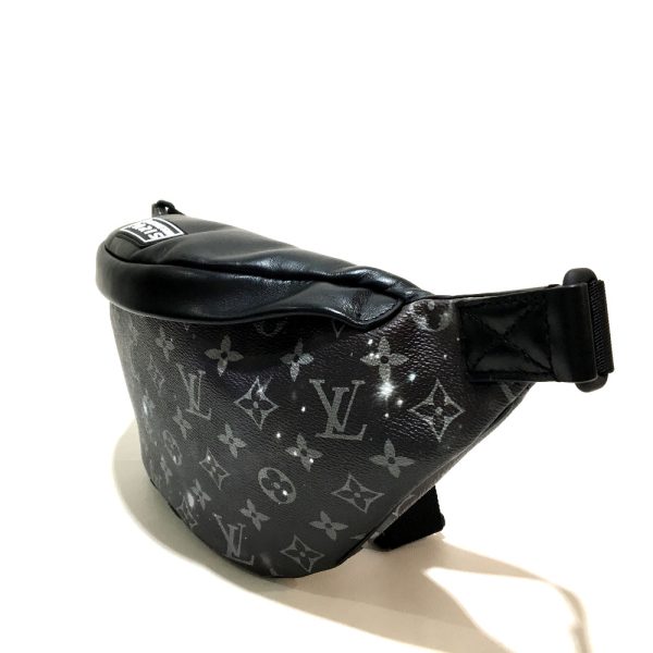 3 Louis Vuitton Monogram Galaxy Discovery Body Bag Silver Black