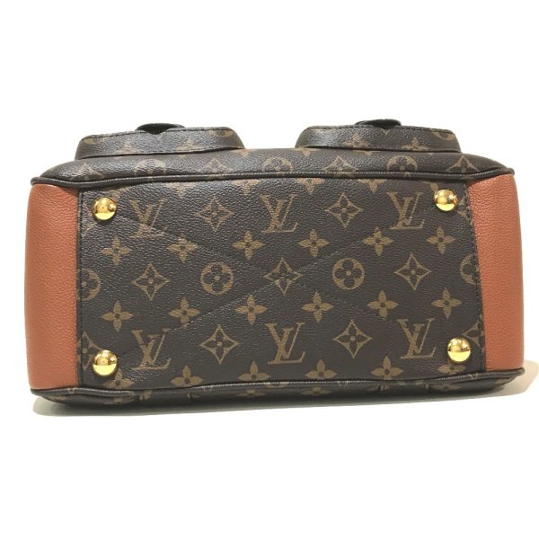 3 Louis Vuitton Monogram Manhattan Bag Shoulder Bag Brown