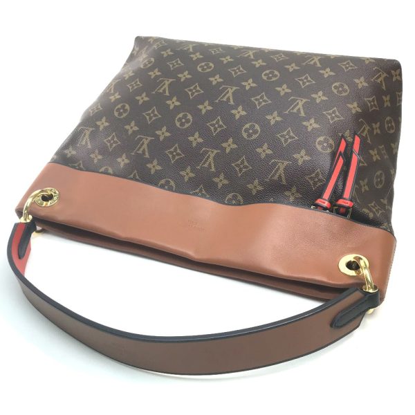 3 Louis Vuitton Monogram Tuileries Hobo Bag Brown