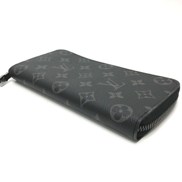 3 Louis Vuitton Monogram Eclipse Long Wallet Black