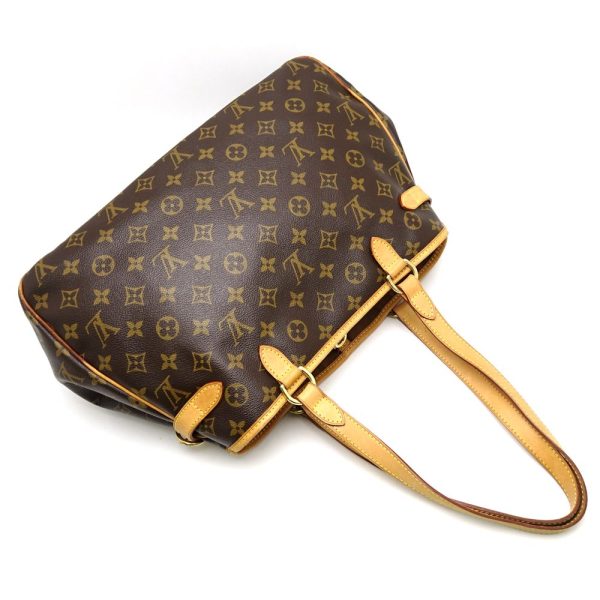 3 Louis Vuitton Monogram Batignolles Brown Tote Bag