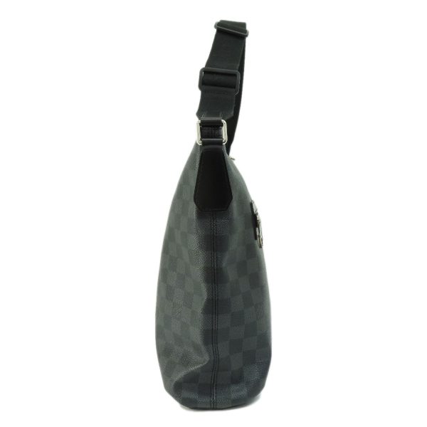 3 Louis Vuitton Mick MM Damier Graphite Shoulder Bag Damier Canvas