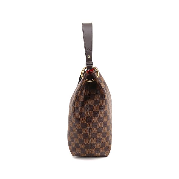 3 Louis Vuitton Damier Graceful PM Shoulder Bag Ebene