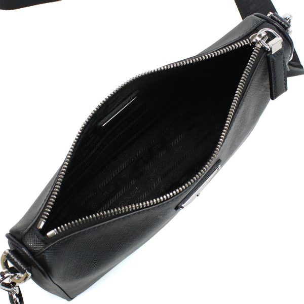 3 Prada Shoulder Bag Nero Black