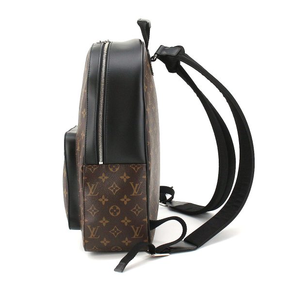 3 Louis Vuitton Monogram Macassar Josh Backpack Rucksack Brown Black