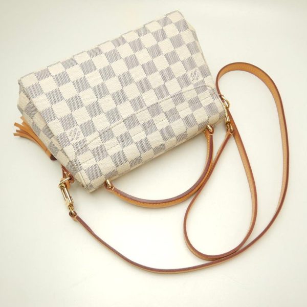 3 Louis Vuitton Damier Azur Croisette 2way Bag