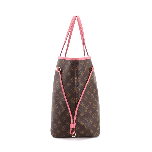 3 Louis Vuitton Monogram Ikat Flower Neverfull GM Tote Bag Rose Velour