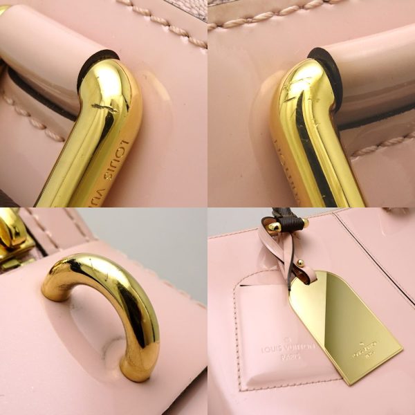 3 Louis Vuitton Miroir Patent Leather Rose Ballerine Pink 2WAY Bag