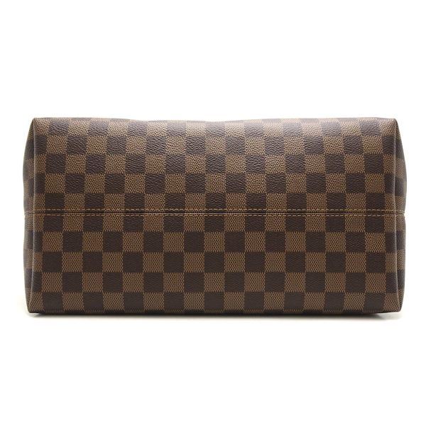 3 Louis Vuitton Tote Bag Damier Ebene Jena MM Brown