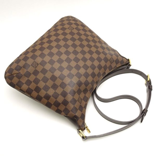 3 Louis Vuitton Damier Bloomsbury PM Ebene diagonal brown