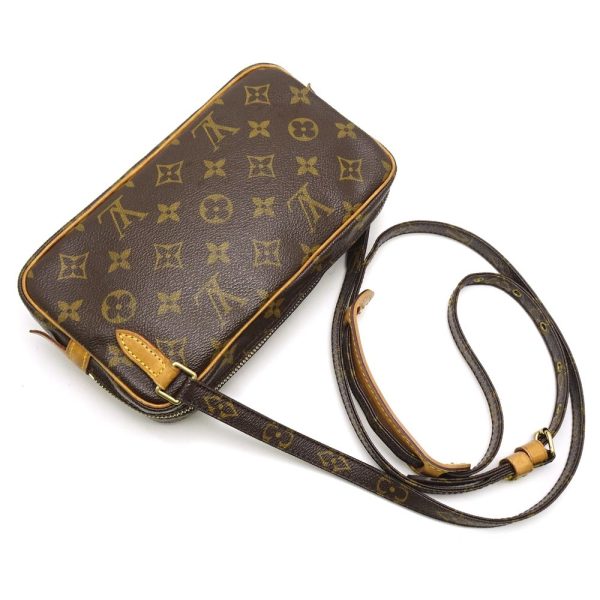 3 Louis Vuitton Monogram Marly Bandouliere Brown