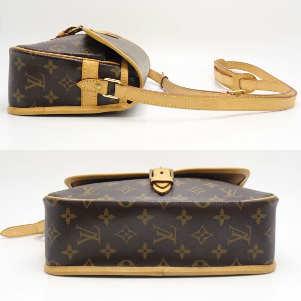 3 Louis Vuitton Monogram Sologne Brown Diagonal Shoulder Bag