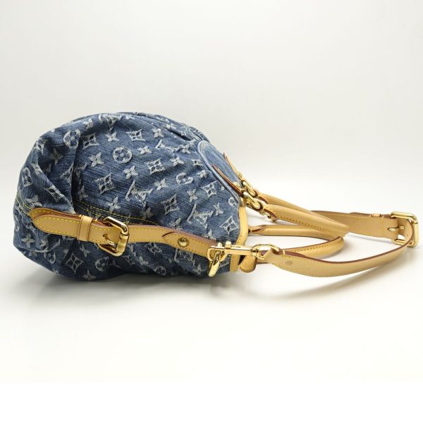 3 Louis Vuitton Denim Neo Cabby MM Blue Shoulder Bag