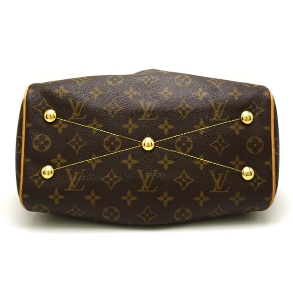 3 Louis Vuitton Monogram Tivoli PM Brown Handbag