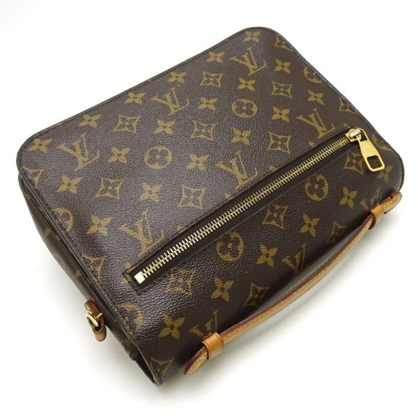 3 Louis Vuitton Monogram Pochette Metis MM Brown 2WAY Bag