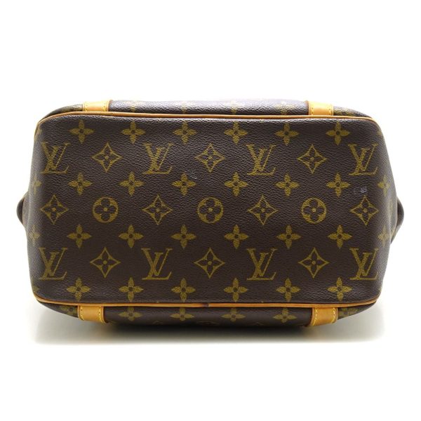 3 Louis Vuitton Monogram Sac Shopping Tote Brown