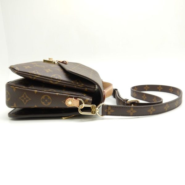 3 Louis Vuitton Monogram Pochette Metis MM Brown 2WAY Bag