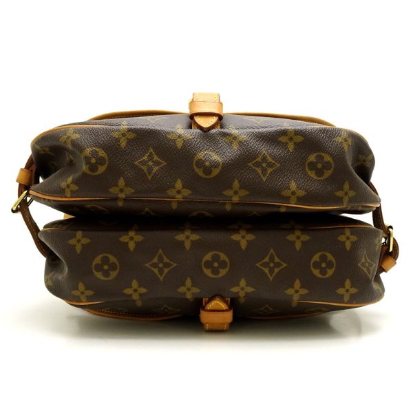 3 Louis Vuitton Monogram Saumur 30 Brown