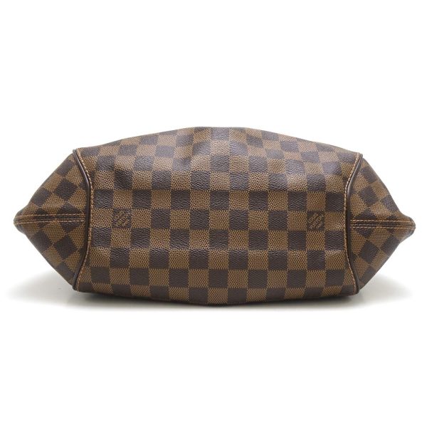 3 Louis Vuitton Damier Sistine PM Ebene Handbag Brown