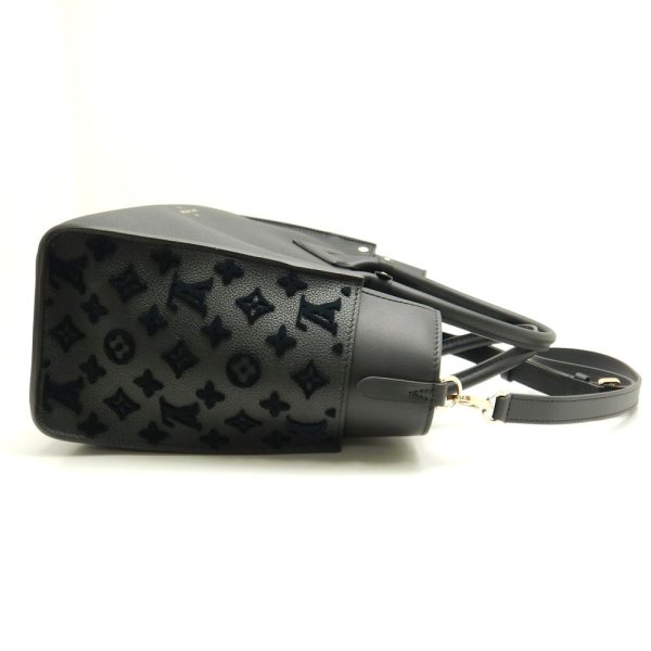 3 Louis Vuitton On My Side Noir Calf 2WAY Bag Black