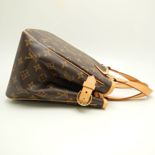 3 Louis Vuitton Monogram Batignolles Brown Tote Bag