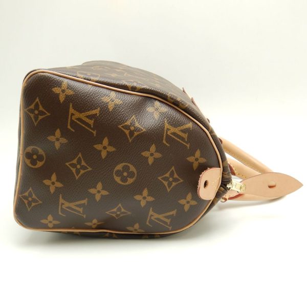 3 Louis Vuitton Monogram Speedy 25 Brown Mini Boston Bag