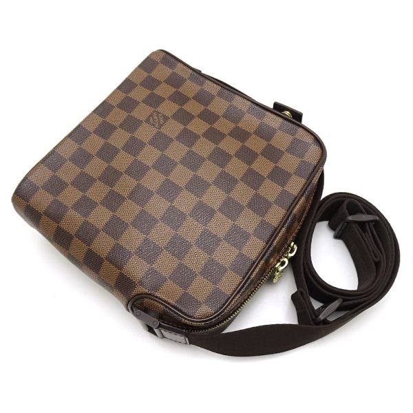 3 Louis Vuitton Damier Olaf PM Ebene Diagonal Brown