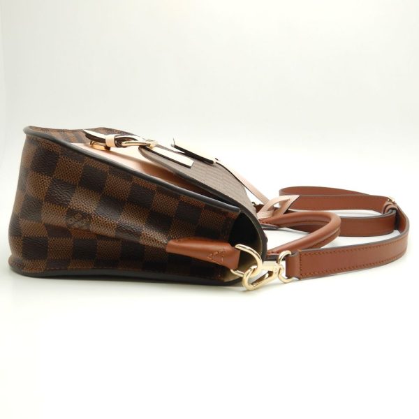 3 Louis Vuitton Damier Beaumarchais Ebene Venus Shoulder Bag Brown