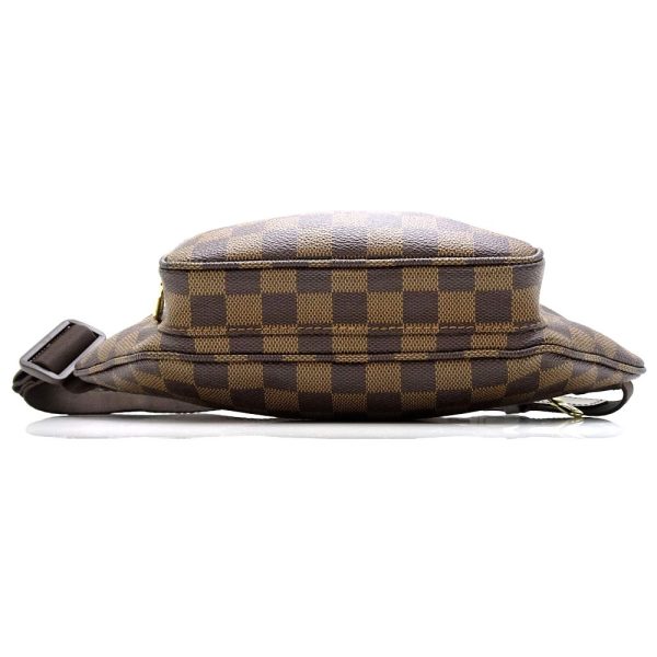 3 Louis Vuitton Damier Bum Bag Melville Ebene Waist Pouch Brown