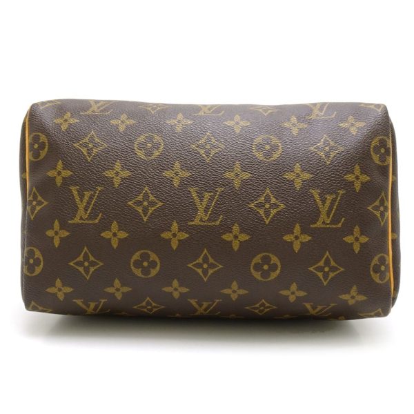 3 Louis Vuitton Monogram Speedy 25 Brown Mini Boston Bag