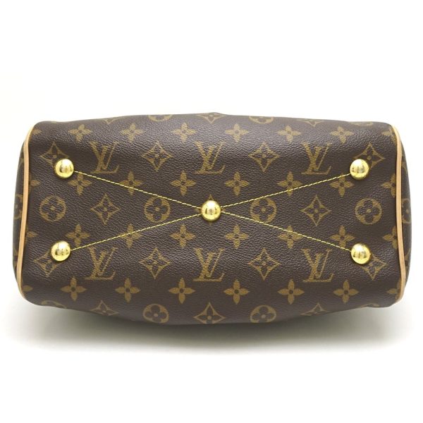 3 Louis Vuitton Monogram Tivoli PM Brown Handbag