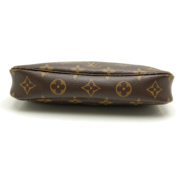 3 Louis Vuitton Monogram Pochette Accessoires Brown Accessory Pouch