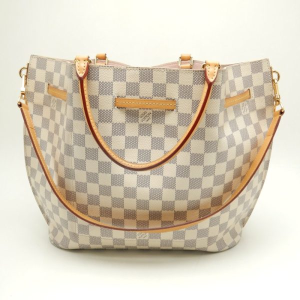 3 Louis Vuitton Damier Azur Girolatta 2WAY Bag Tote Bag